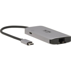 Eaton HUB USB Eaton Eaton Tripp Lite Series USB C Hub - 3-Port USB 3.2 Gen 1, 3 USB-A Ports, GbE, Thunderbolt 3, 100W PD Charging, Aluminum Housing - Dockingstation - USB-C / Thunderbolt 3 - 1GbE