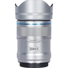 Sirui Obiektyw Sirui Sirui Sniper Lens APS-C AF 33mm F1.2 E-Mount Silver