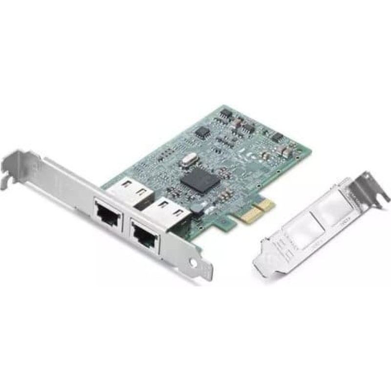 Lenovo Kontroler Lenovo Broadcom BCM5720-2P - Netzwerkadapter - PCIe Low-Profile - Gigabit Ethernet x 2 - fur ThinkPad L15 Gen 4, ThinkStation P3, P360, P520, P520c, P620, P720, P920