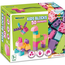 Wader KIDS BLOCKS PINK KLOCKI 50 el. 41297 WADER