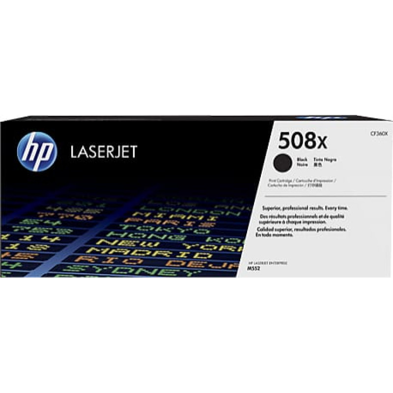 HP Toner schwarz 508X (CF360X)