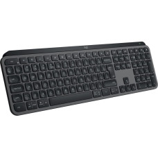 Logitech Klawiatura Logitech MX Keys S Bezprzewodowa Graphite US (920-011587)