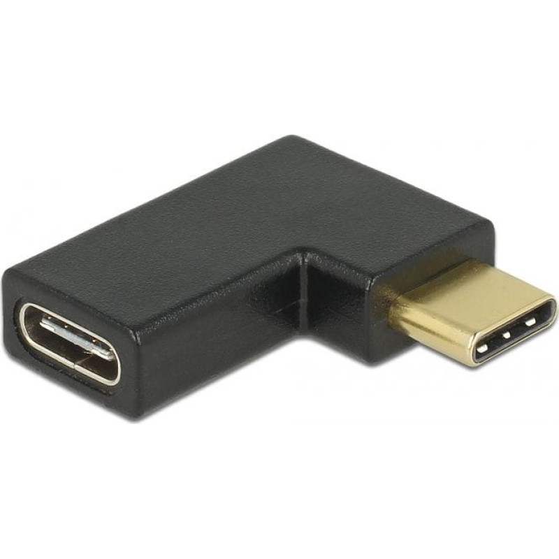 Delock Adapter USB Delock USB-C - USB-C Czarny  (65915)