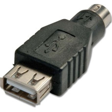 Lindy Adapter USB Lindy USB - PS/2 Czarny  (70000)