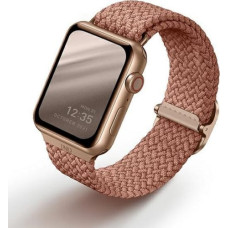 Uniq Pasek UNIQ Aspen Apple Watch 4/5/6/7/SE 44/45mm Braided różowy/grapefruit pink