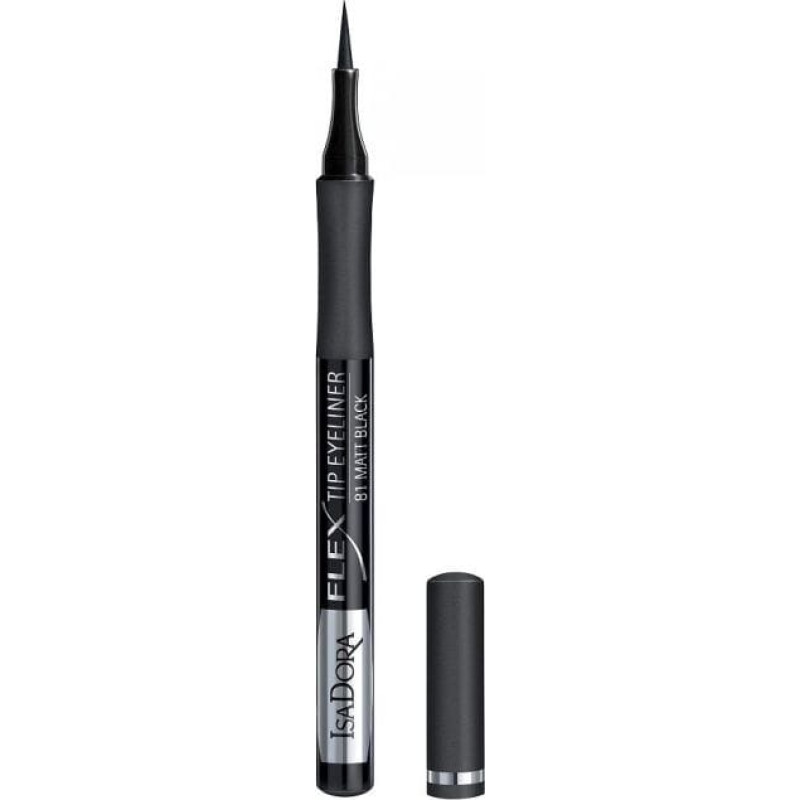 Isadora IsaDora Flex Tip Eyeliner 81 Matt Black 1.2ml