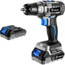 Deko Wiertarko-wkrętarka Deko Wiertarko-wkrętarka bezszczotkowa Deko Tools DKBL20DU3-HS2 20V