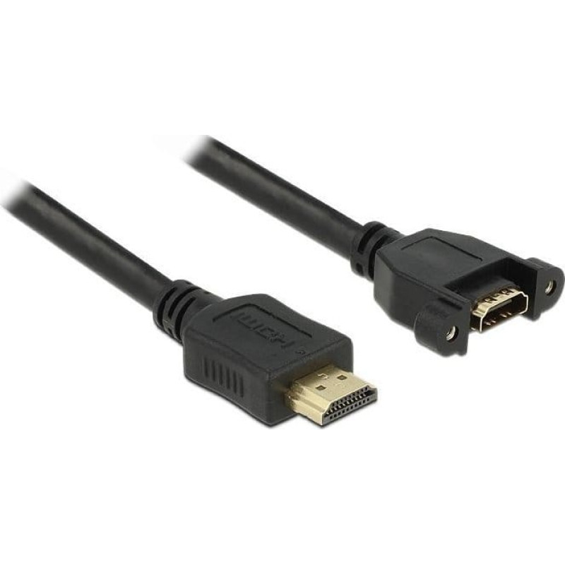 Delock Kabel Delock HDMI - HDMI 1m czarny (85102)