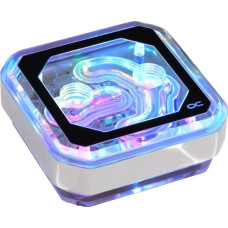 Alphacool Alphacools ice block XPX Aurora Plexi Chrome, CPU cooler (transparent)