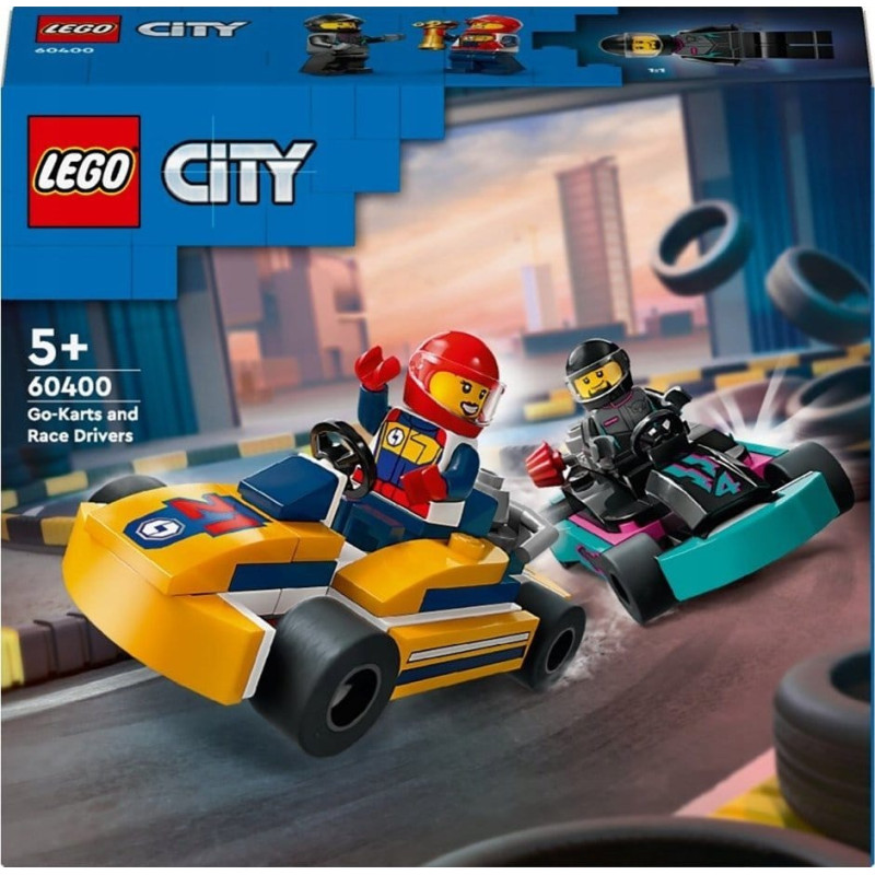 Lego 60400 City Go-Karts mit Rennfahrern