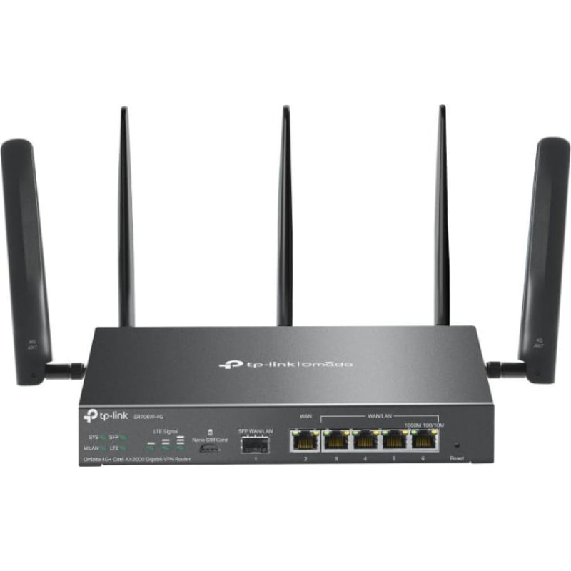 Tp-Link NET ROUTER 1000M 6PORT VPN/OMADA 4G+