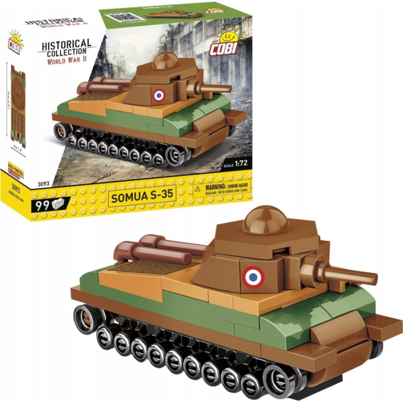 Cobi Klocki Klocki Historical Collection Somua S-35