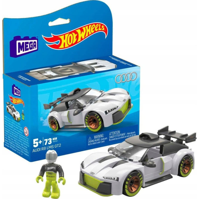 Mega Bloks Zestaw konstrukcyjny Hot Wheels Audi R8