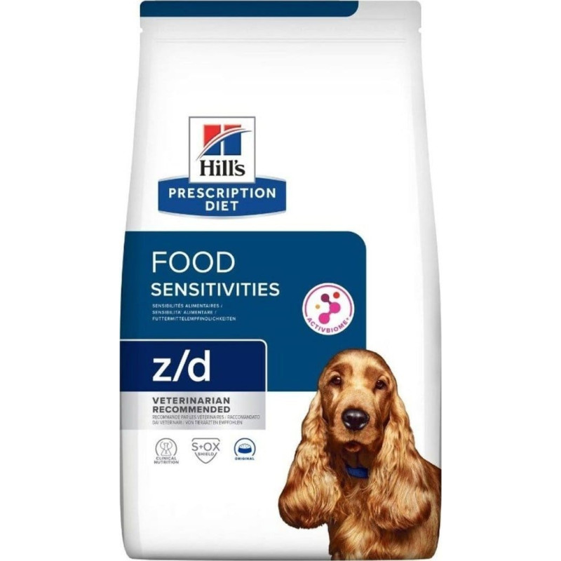 Hills HILL's Prescription Diet Food Sensitivites z/d - sucha karma dla psa - 10 kg