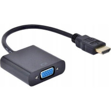 Premiumcord Kabel PremiumCord PremiumCord převodník HDMI na VGA se zvukem 3,5mm stereo jack, černá