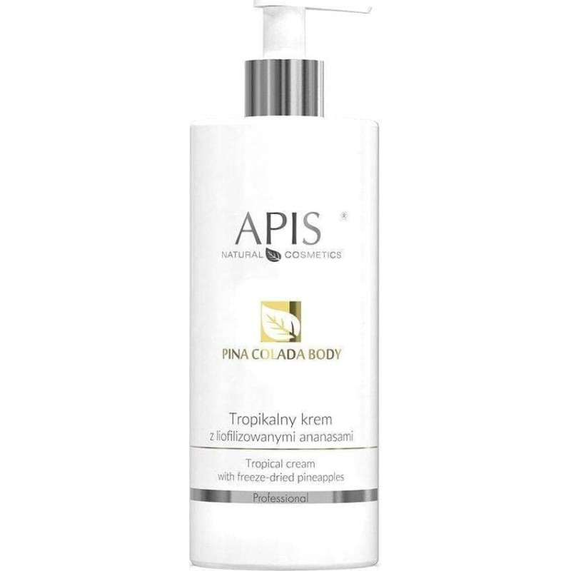 Apis APIS_Pina Colada Body Tropical Cream tropikalny krem z liofilizowanymi ananasami 500ml