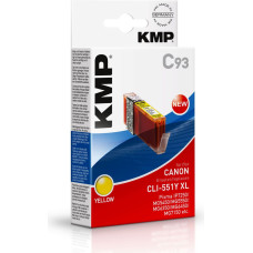 KMP Tusz KMP C93 Tusz żółty do Canon CLI-551 Y XL (1519,0009)