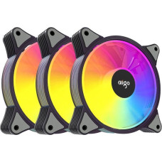 Aigo Wentylator Aigo AR12 ARGB 3-pack + Hub + Pilot