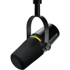 Shure Mikrofon Shure Shure MV7+-K - Mikrofon lektorski/wokalny ze złączem XLR/USB-C Czarny