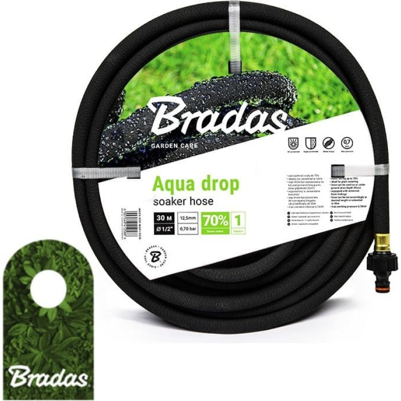 Bradas Wąż nawadniający pocący AQUA-DROP 1/2