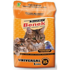 Super Benek Żwirek dla kota Super Benek Super Benek Uniwersalny Naturalny 25 l