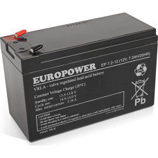 Europower Akumulator 12V 7.2Ah AGM Europower EP7.2-12