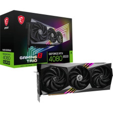 MSI Karta graficzna MSI GeForce RTX 4080 SUPER 16G GAMING X TRIO