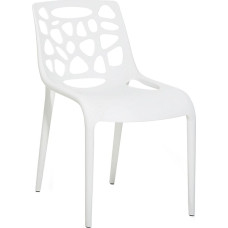 Beliani Krzesło do jadalni białe MORGAN (21643)