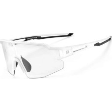 Rockbros Okulary rowerowe Rockbros 10172 fotochromowe UV400 - białe