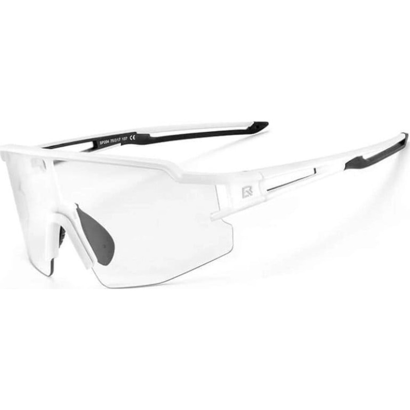 Rockbros Okulary rowerowe Rockbros 10172 fotochromowe UV400 - białe