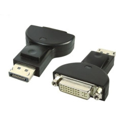 Jj Computer Adapter AV JJ Computer DisplayPort - DVI-D czarny (AVA120)