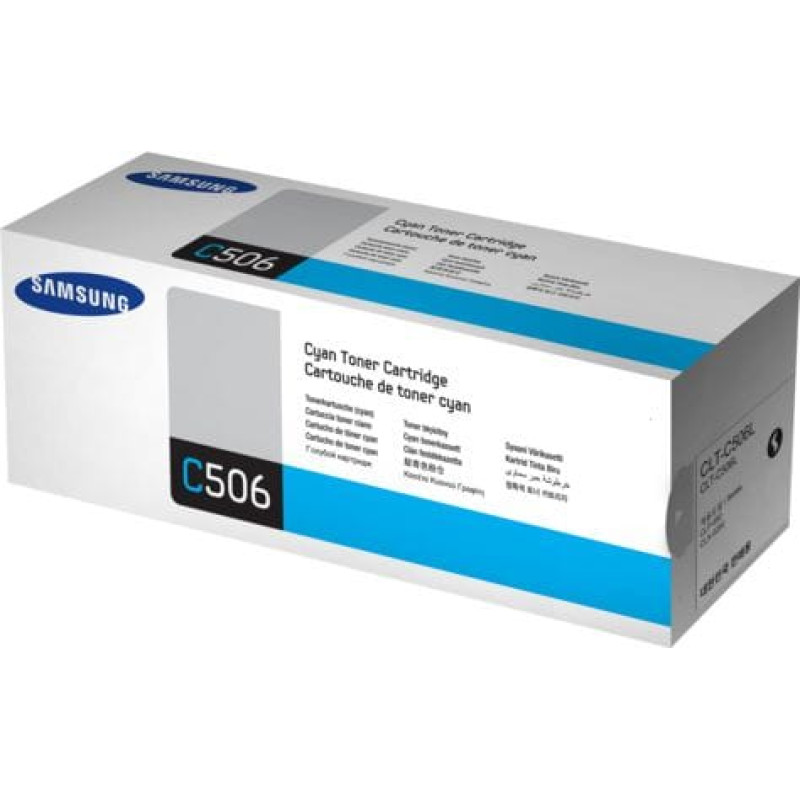 HP Toner HP Wkład z błękitnym tonerem o wysokiej wydajności Samsung CLT-C506L (SU038A)