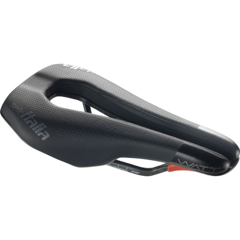 Selle Italia Siodło SELLE ITALIA WATT SUPERFLOW KIT CARBONIO (id match - U3) carbon/keramic 7x9, fibra-tek, czarne (NEW)