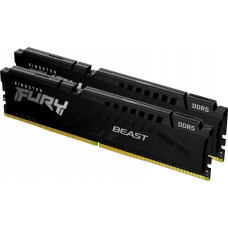 Kingston Fury Pamięć Kingston Fury Kingston FURY DDR5 - 16GB -6000 - CL - 30 (2x 8 GB) dual kit, memory (black, KF560C30BBEK2-16, Fury Beast, INTEL XMP, AMD EXPO)