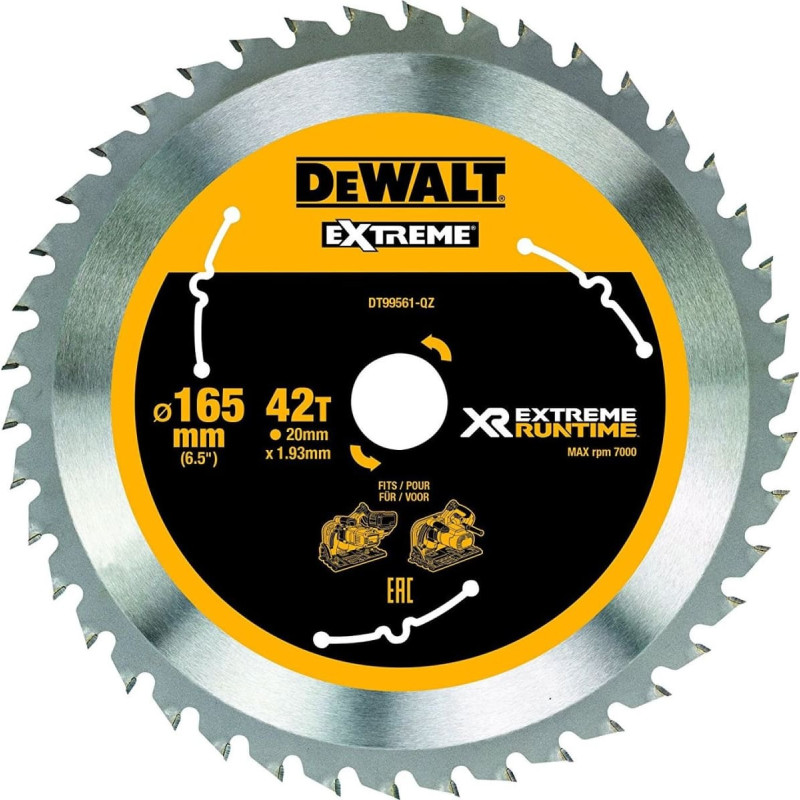 Dewalt DeWalt DT99561, 165mm / 20mm