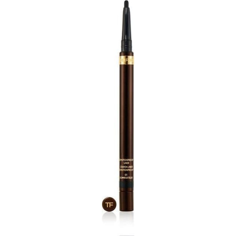 Tom Ford Tom Ford, Emotionproof, Retractable, Gel Pencil Eyeliner, 01, Dominateur, 0.12 g For Women