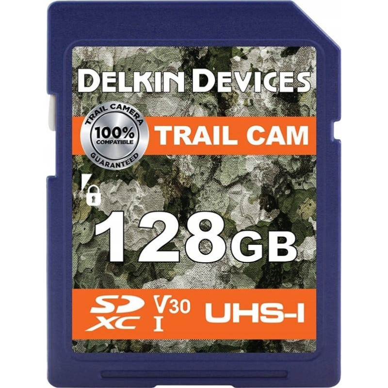 Delkin Karta Delkin Delkin SDXC Trail Cam R100/W75 (V30) 128GB