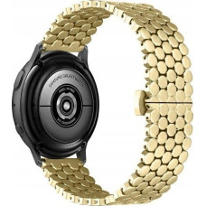 Beline Beline pasek Watch 20mm Metal Honeycomb złoty /gold box