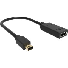 Vision Adapter AV Vision VISION Professional installationstauglicher Adapter Mini-DisplayPort zu HDMI - 30 JAHRE GARANTIE - 4K 60 Hz - Gold-Steckverbinder - HDMI 2.0 - Keine Konvertierung von HDMI zu DP - mDP (M) zu HDMI (F) - ATI Eyefinity Multi-Screen-B