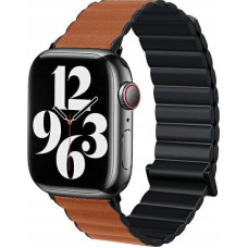 Beline Beline pasek Apple Watch Magnetic Pro 38/40/41mm czarno/brązowy black/brown box