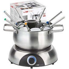 Clatronic Fondue-Set FD 3783 (edelstahl, 1.400 Watt, Topf 1,2 Liter)