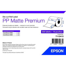 Epson PP MATTE LABEL PREM DIE-CUT/ROLL 76X51MM 535 LABELS