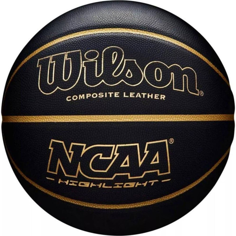 Wilson Piłka do koszykówki koszykowa Wilson NCAA Highlight 295 czarna WTB067519XB07 7