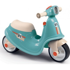 Smoby Niebieski jeździk skuter Retro Ciche koła Scooter