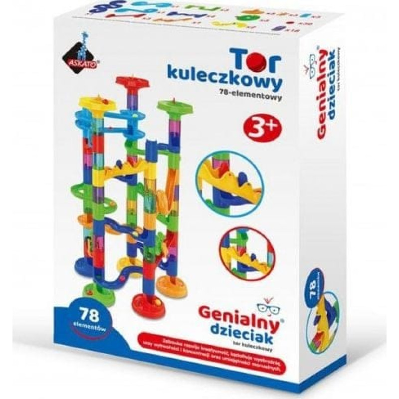 Askato Tor kuleczkowy 78 elementów