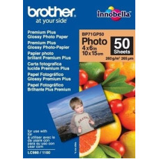 Brother Papier fotograficzny do drukarki A6 (BP71GP50)