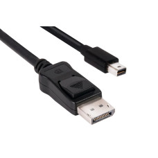 Club 3D Mini DisplayPort to DisplayPort 1.4 HBR3 8K60Hz Cable, 2 M