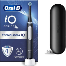 Oral-B Szczoteczka Oral-B Oral-B iO 4S, Adult, Vibrating toothbrush, Daily care, Sensitive, Super sensitive, Whitening, Black, Round, Battery