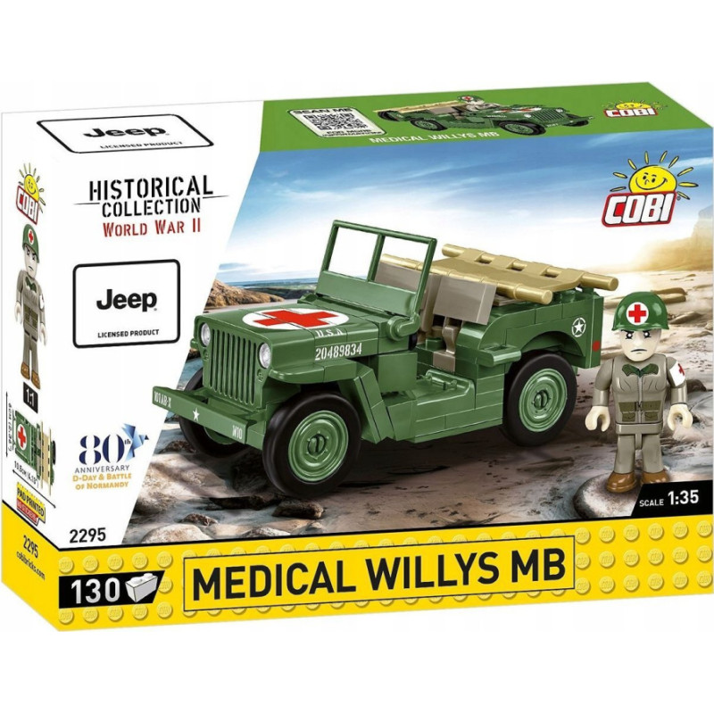 Cobi Klocki Medical Willys MB