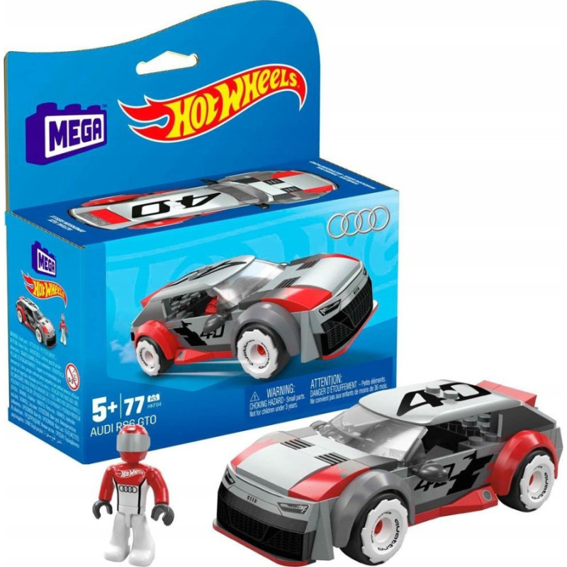 Mega Bloks Zestaw konstrukcyjny Hot Wheels Audi RS6